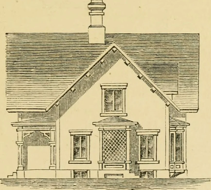 An illustration from Woodward's country homes, 1865, leaf 36
