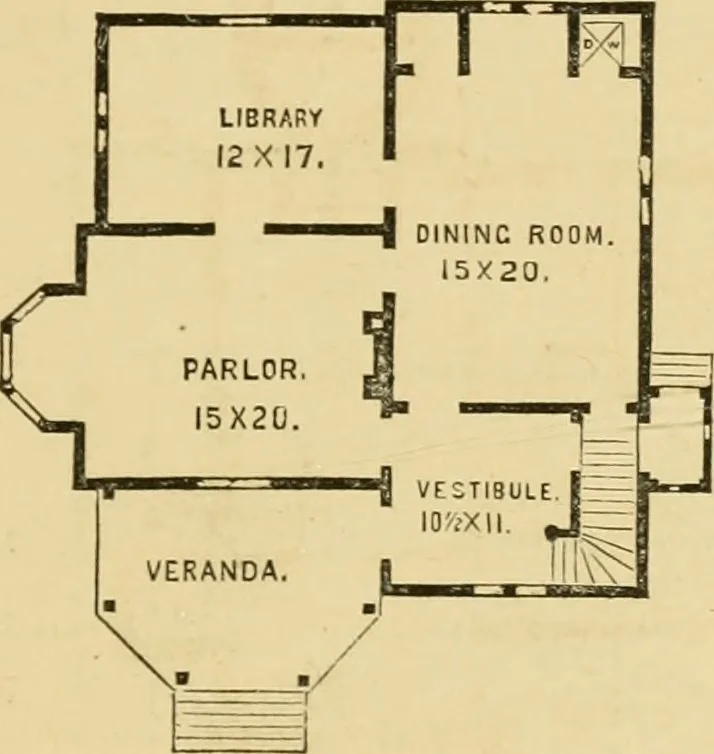 An illustration from Woodward's country homes, 1865, leaf 42