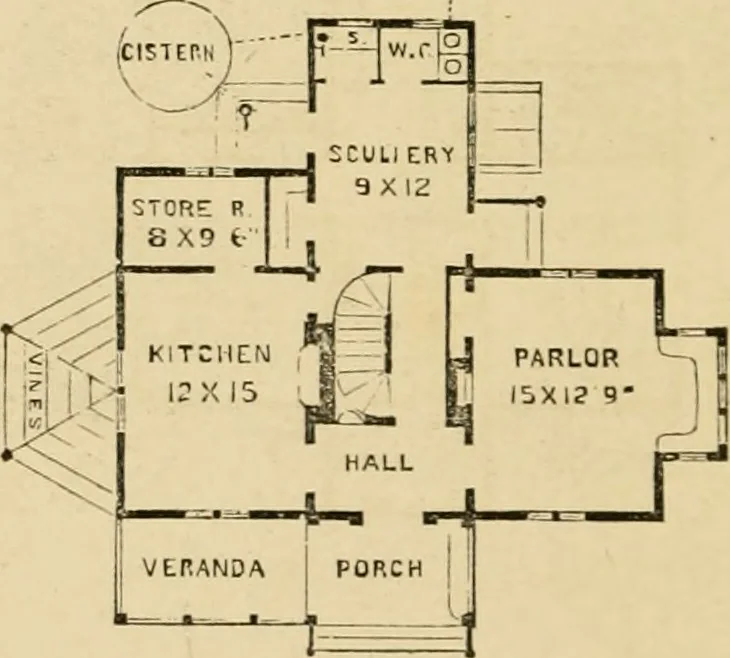 An illustration from Woodward's country homes, 1865, leaf 47