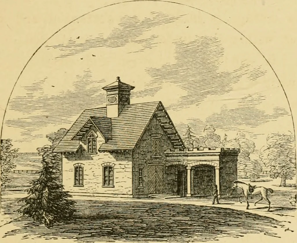 An illustration from Woodward's country homes, 1865, leaf 50