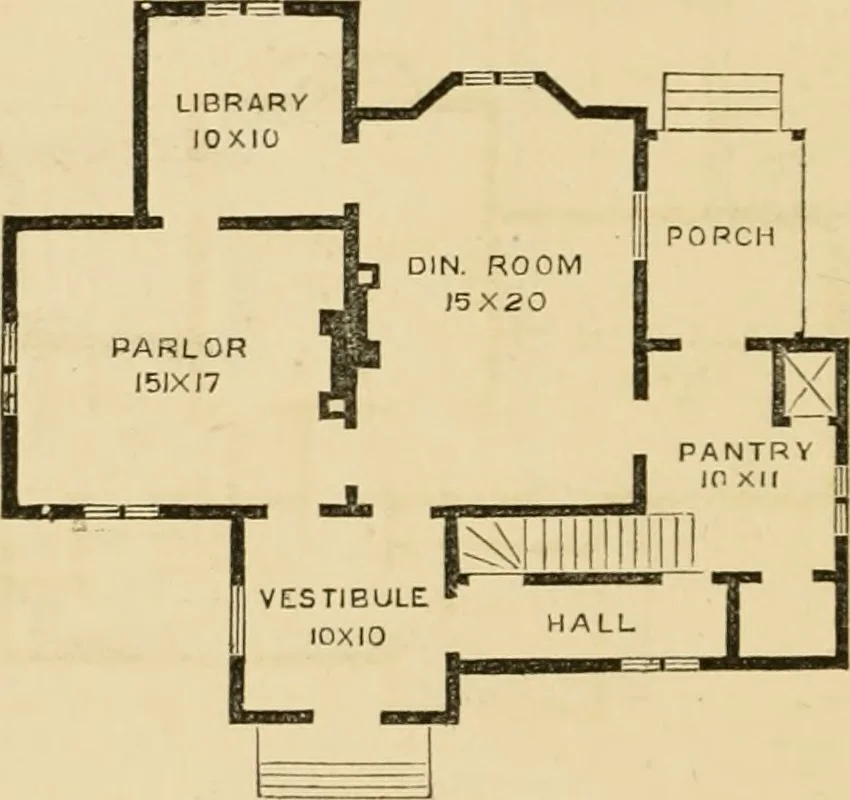 An illustration from Woodward's country homes, 1865, leaf 87