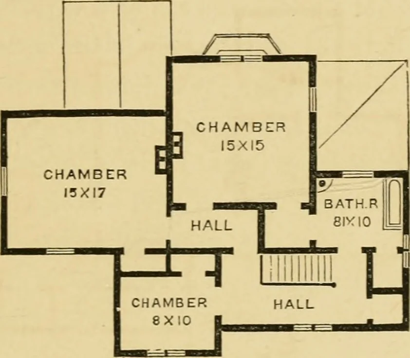 An illustration from Woodward's country homes, 1865, leaf 88