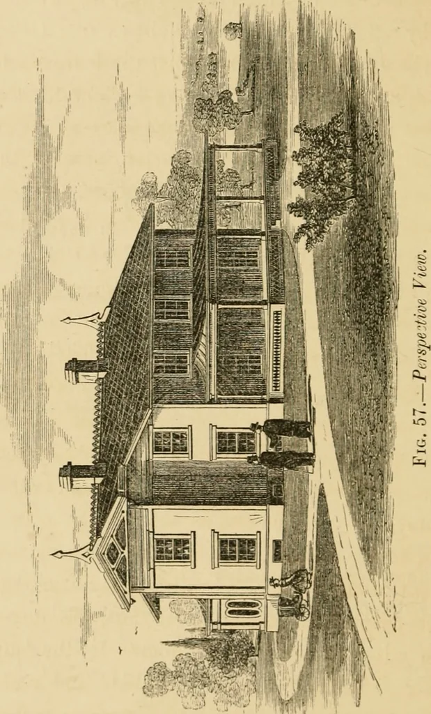 An illustration from Woodward's country homes, 1865, leaf 97