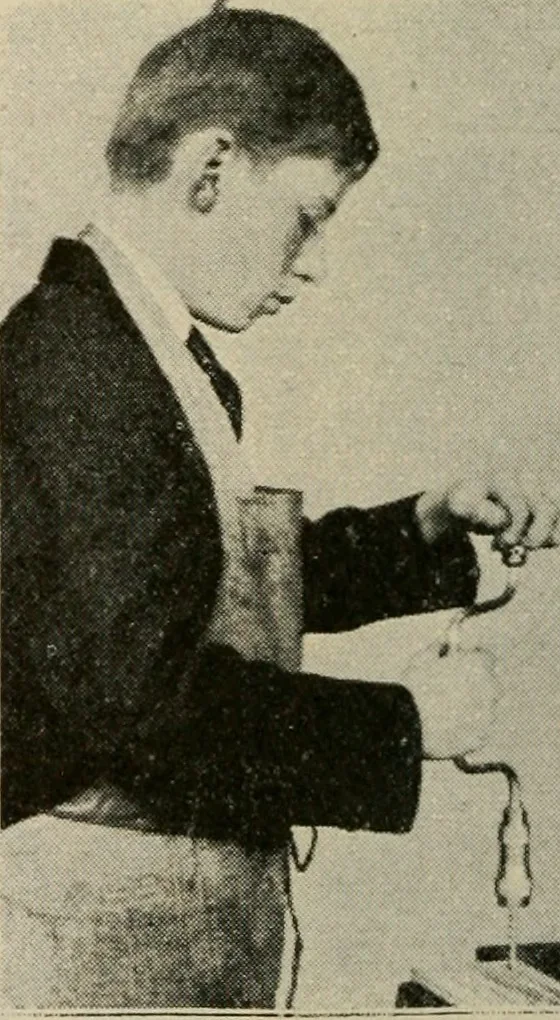 An illustration from Woodwork for the grades for use in manual training classes, 1912, leaf 111
