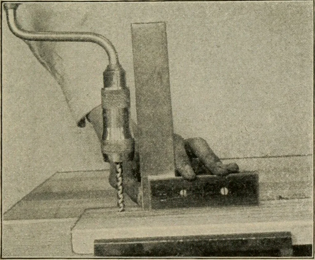 An illustration from Woodwork for the grades for use in manual training classes, 1912, leaf 112