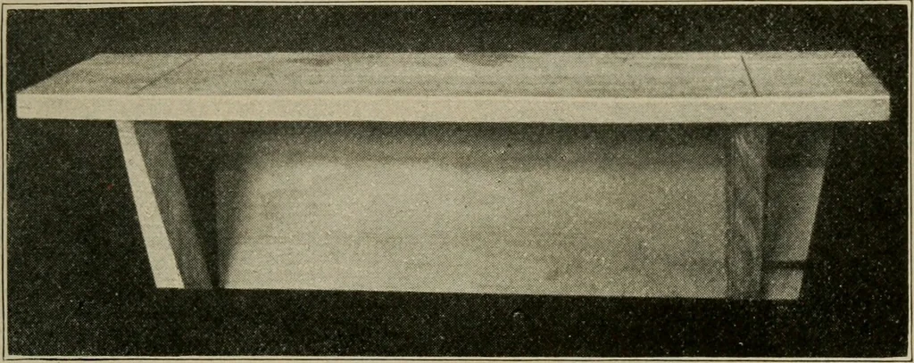An illustration from Woodwork for the grades for use in manual training classes, 1912, leaf 122