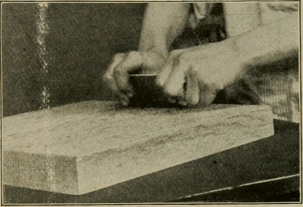 An illustration from Woodwork for the grades for use in manual training classes, 1912, leaf 132