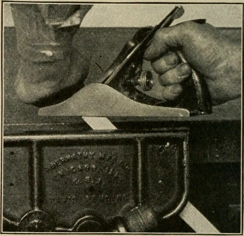 An illustration from Woodwork for the grades for use in manual training classes, 1912, leaf 147