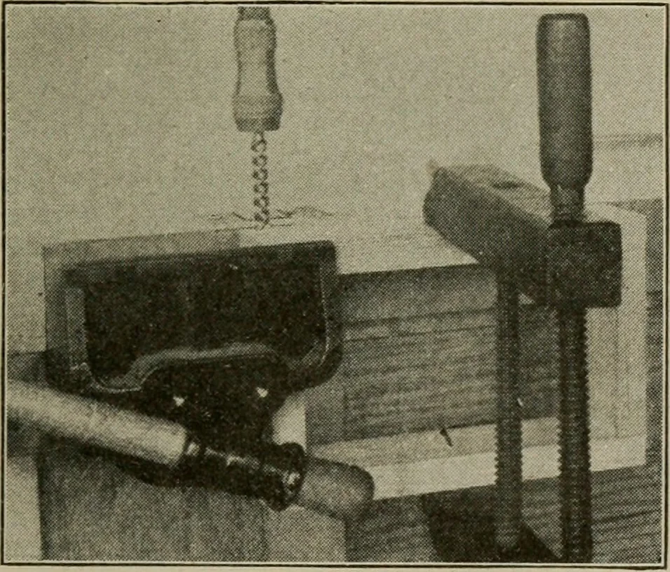 An illustration from Woodwork for the grades for use in manual training classes, 1912, leaf 148