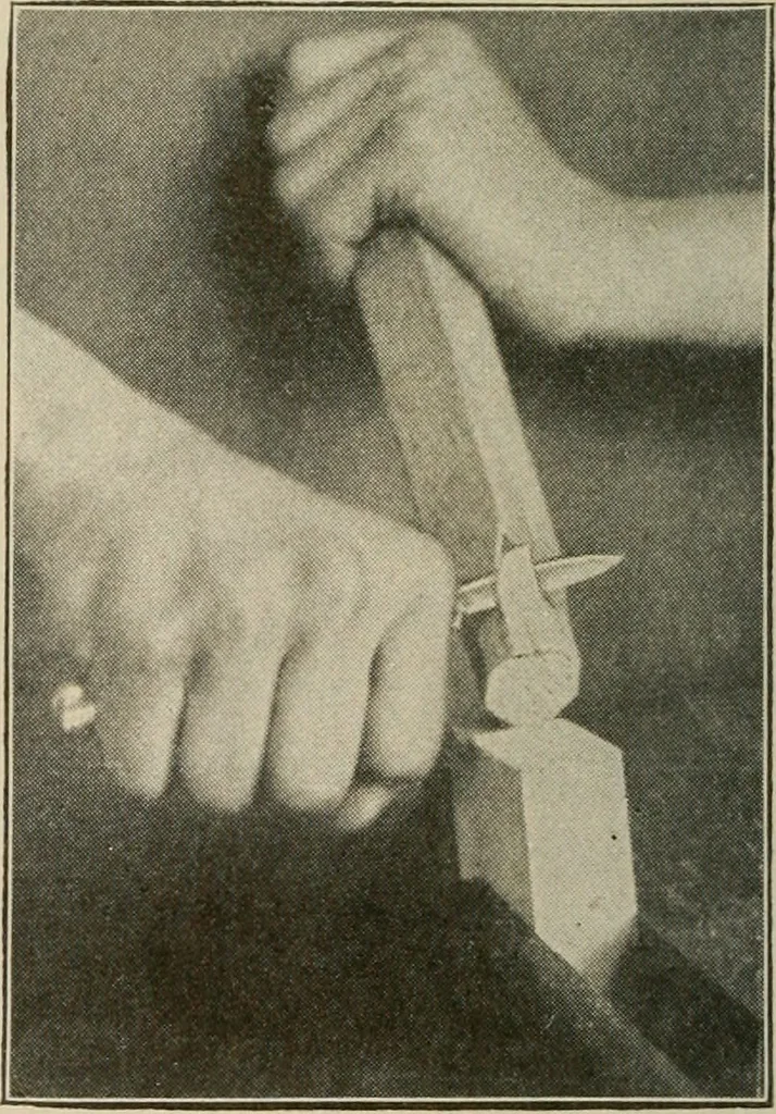 An illustration from Woodwork for the grades for use in manual training classes, 1912, leaf 155
