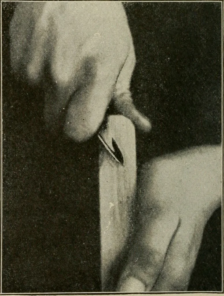 An illustration from Woodwork for the grades for use in manual training classes, 1912, leaf 157