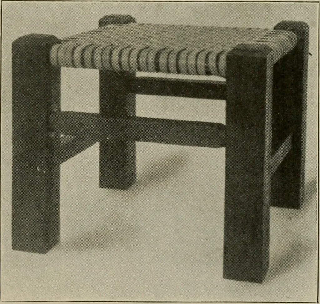 An illustration from Woodwork for the grades for use in manual training classes, 1912, leaf 158