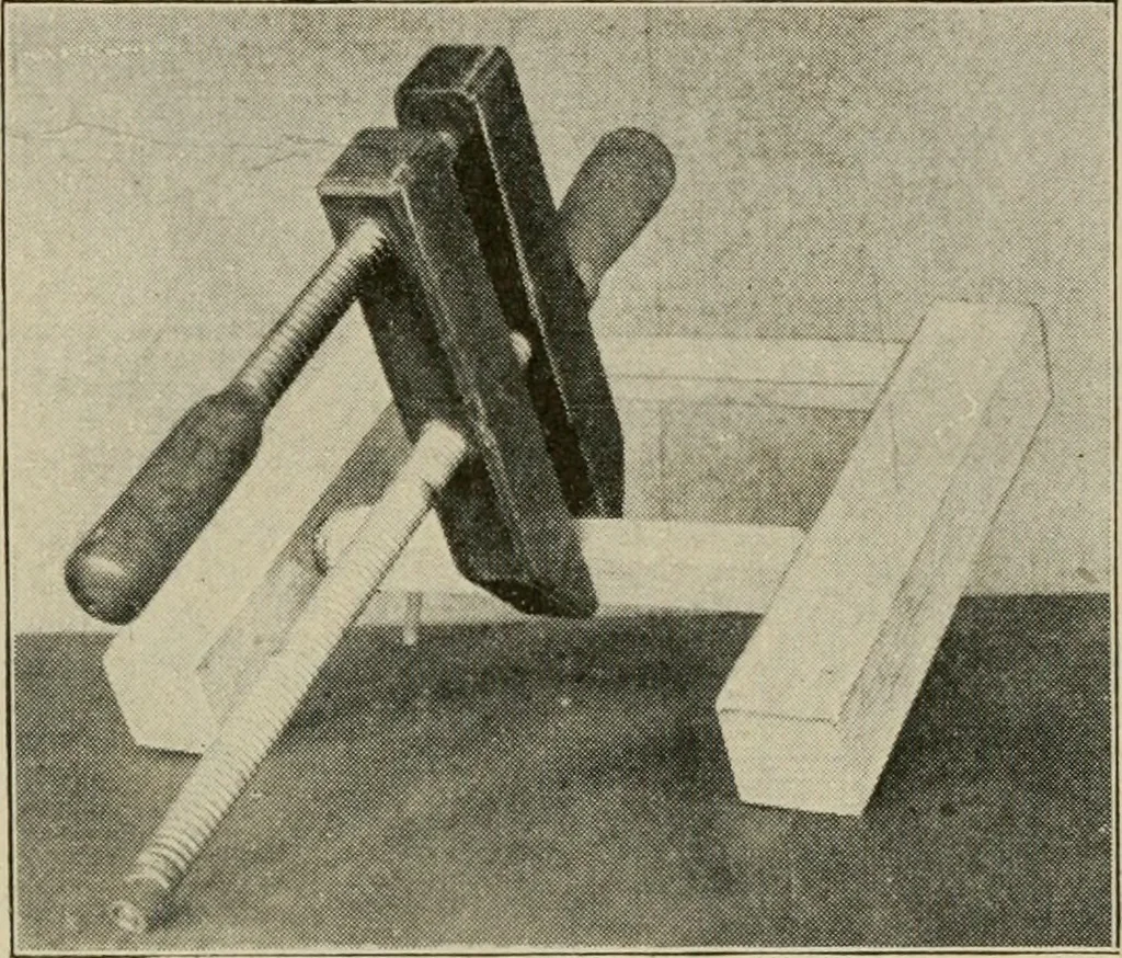 An illustration from Woodwork for the grades for use in manual training classes, 1912, leaf 163