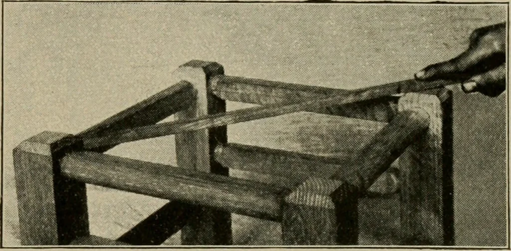 An illustration from Woodwork for the grades for use in manual training classes, 1912, leaf 164
