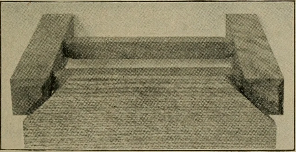 An illustration from Woodwork for the grades for use in manual training classes, 1912, leaf 166