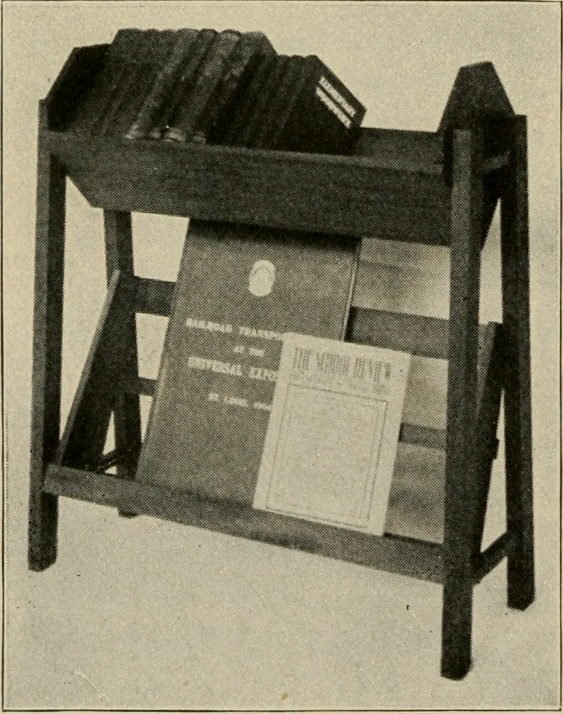 An illustration from Woodwork for the grades for use in manual training classes, 1912, leaf 175