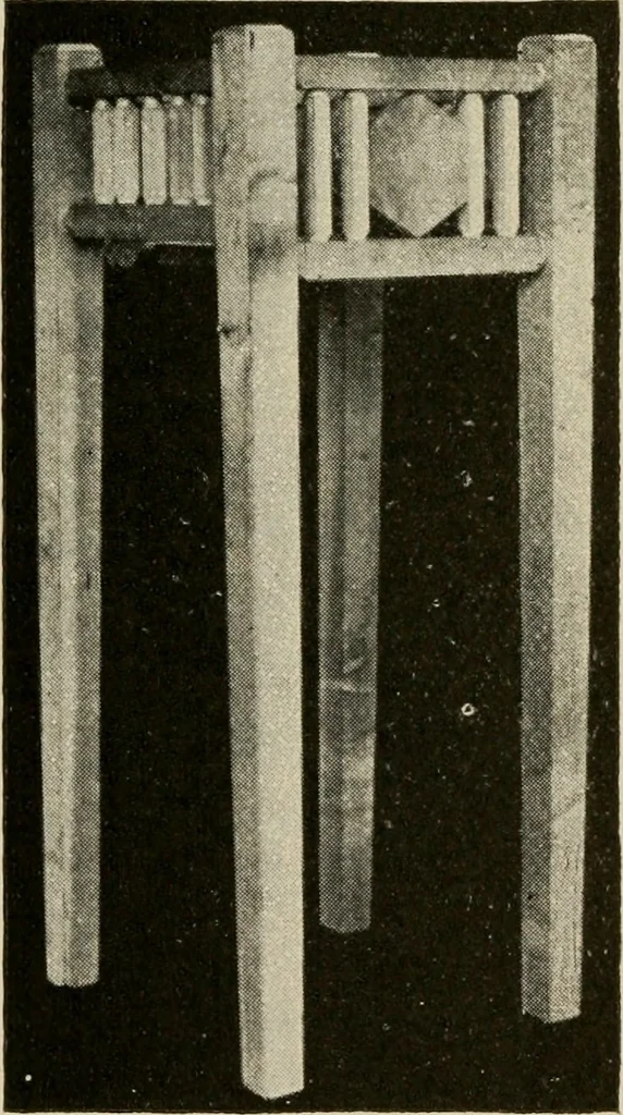 An illustration from Woodwork for the grades for use in manual training classes, 1912, leaf 179