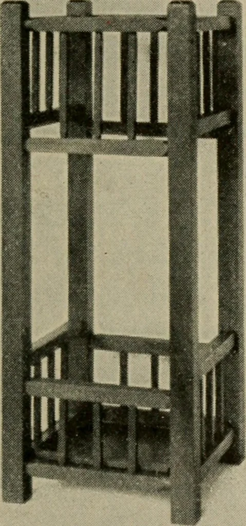 An illustration from Woodwork for the grades for use in manual training classes, 1912, leaf 182
