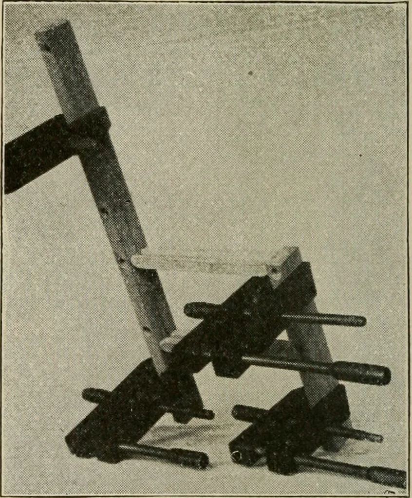 An illustration from Woodwork for the grades for use in manual training classes, 1912, leaf 189