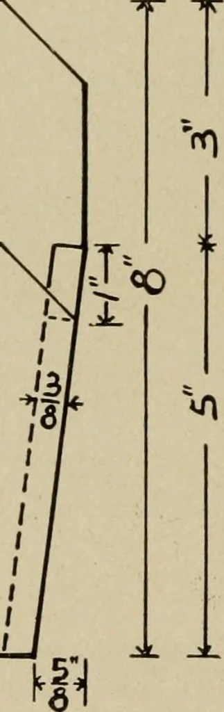 An illustration from Woodwork for the grades for use in manual training classes, 1912, leaf 199