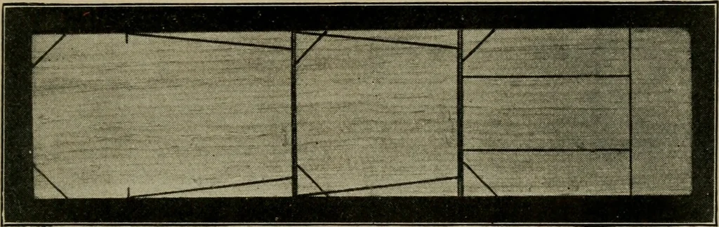 An illustration from Woodwork for the grades for use in manual training classes, 1912, leaf 200