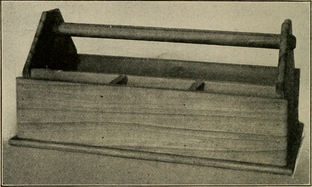 An illustration from Woodwork for the grades for use in manual training classes, 1912, leaf 221