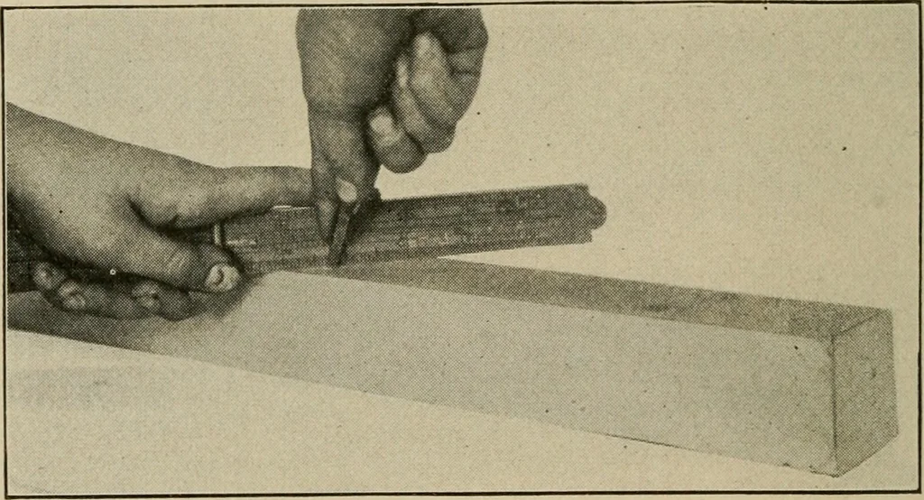 An illustration from Woodwork for the grades for use in manual training classes, 1912, leaf 223