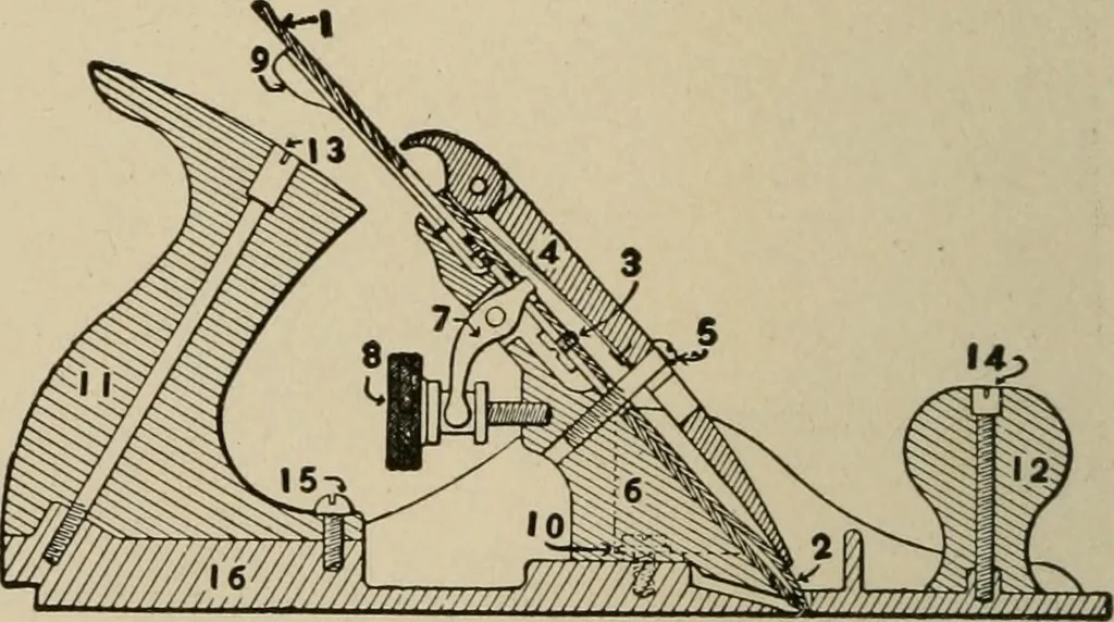 An illustration from Woodwork for the grades for use in manual training classes, 1912, leaf 23