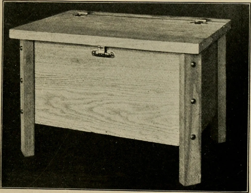 An illustration from Woodwork for the grades for use in manual training classes, 1912, leaf 232