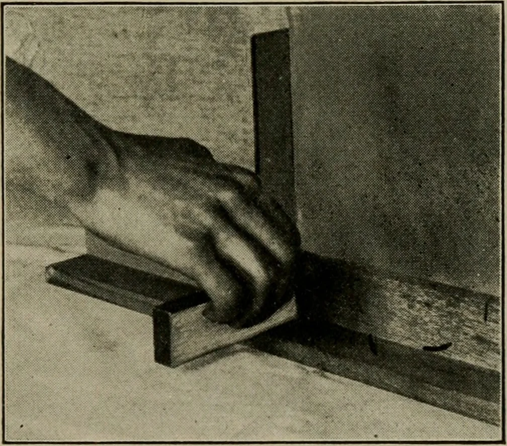 An illustration from Woodwork for the grades for use in manual training classes, 1912, leaf 248