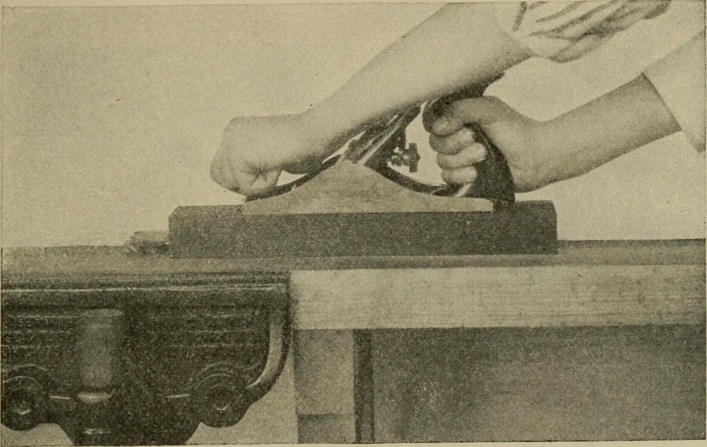 An illustration from Woodwork for the grades for use in manual training classes, 1912, leaf 26