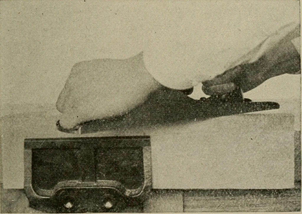 An illustration from Woodwork for the grades for use in manual training classes, 1912, leaf 42