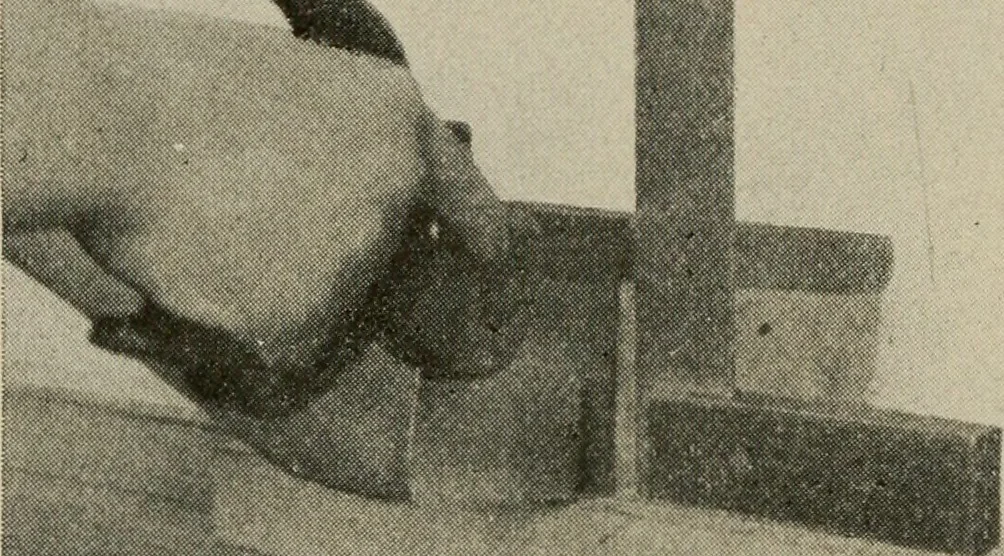 An illustration from Woodwork for the grades for use in manual training classes, 1912, leaf 65