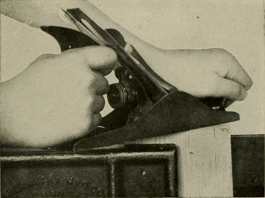 An illustration from Woodwork for the grades for use in manual training classes, 1912, leaf 74