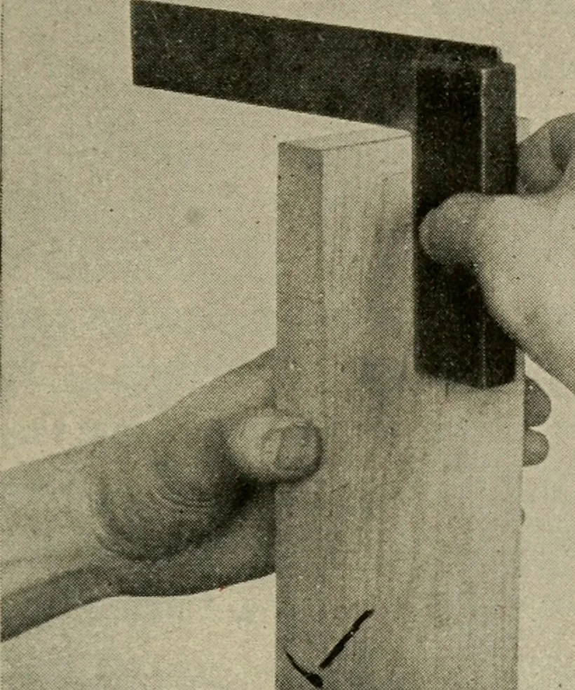 An illustration from Woodwork for the grades for use in manual training classes, 1912, leaf 76