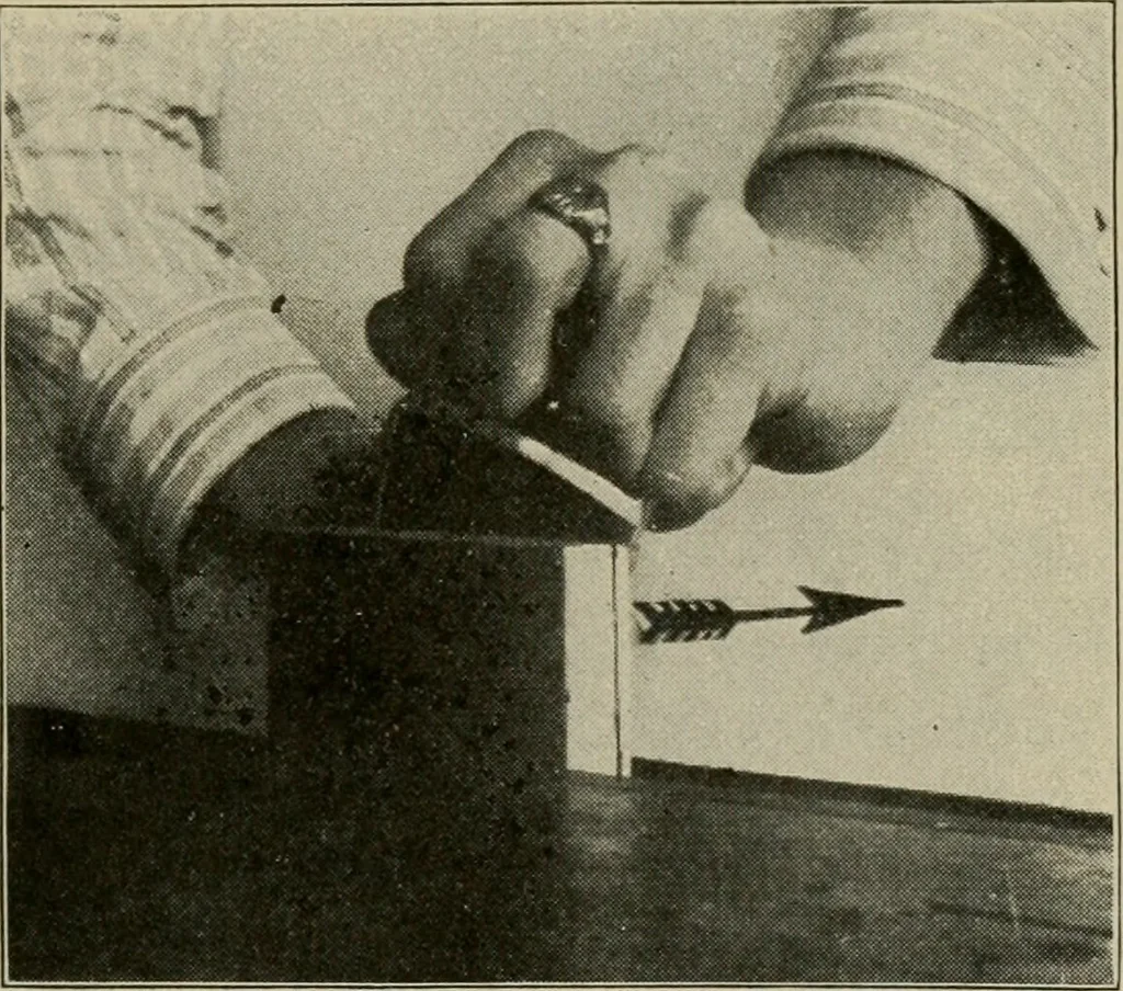 An illustration from Woodwork for the grades for use in manual training classes, 1912, leaf 78