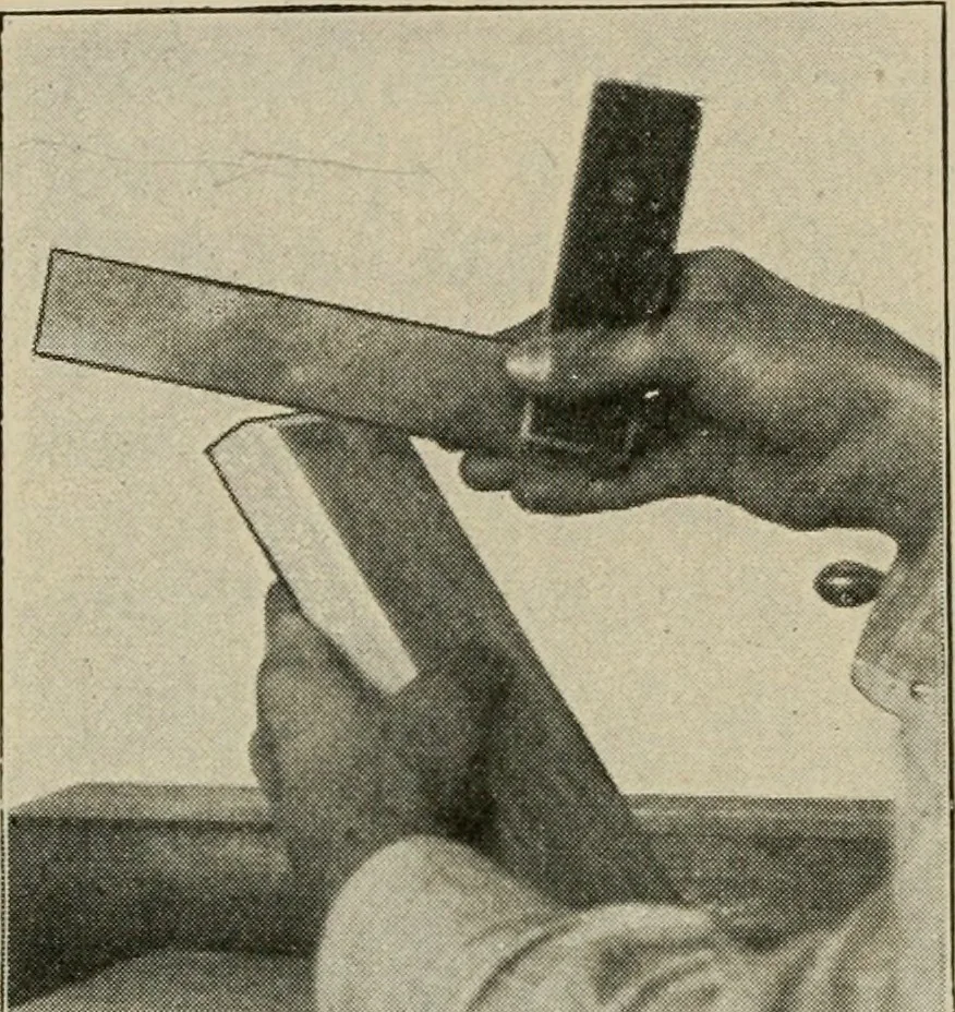An illustration from Woodwork for the grades for use in manual training classes, 1912, leaf 79