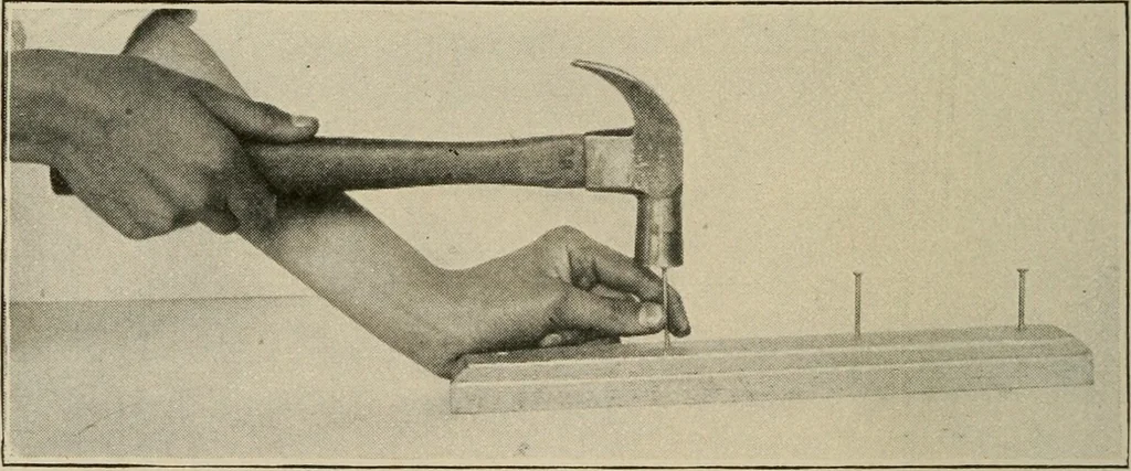 An illustration from Woodwork for the grades for use in manual training classes, 1912, leaf 85