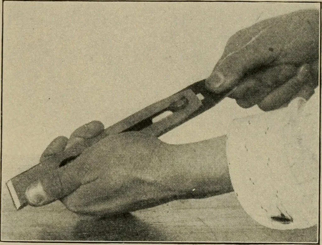 An illustration from Woodwork for the grades for use in manual training classes, 1912, leaf 90