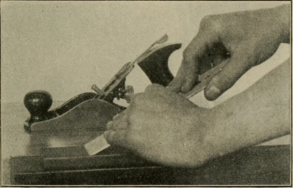 An illustration from Woodwork for the grades for use in manual training classes, 1912, leaf 90