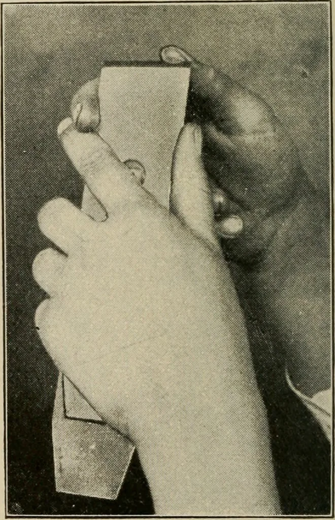 An illustration from Woodwork for the grades for use in manual training classes, 1912, leaf 93