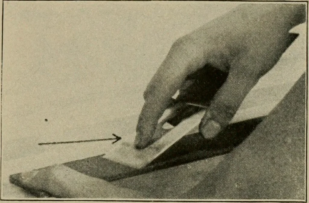 An illustration from Woodwork for the grades for use in manual training classes, 1912, leaf 94