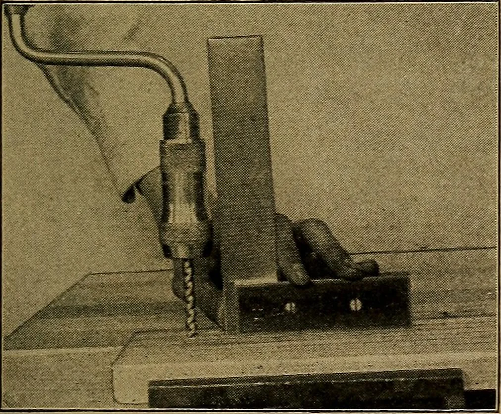 An illustration from Woodwork for the grades, for use in manual training classes; fully illustrated with three hundred half-tone engravings from actual shop practice, and many working drawings of educational shop problems, 1913, leaf 112