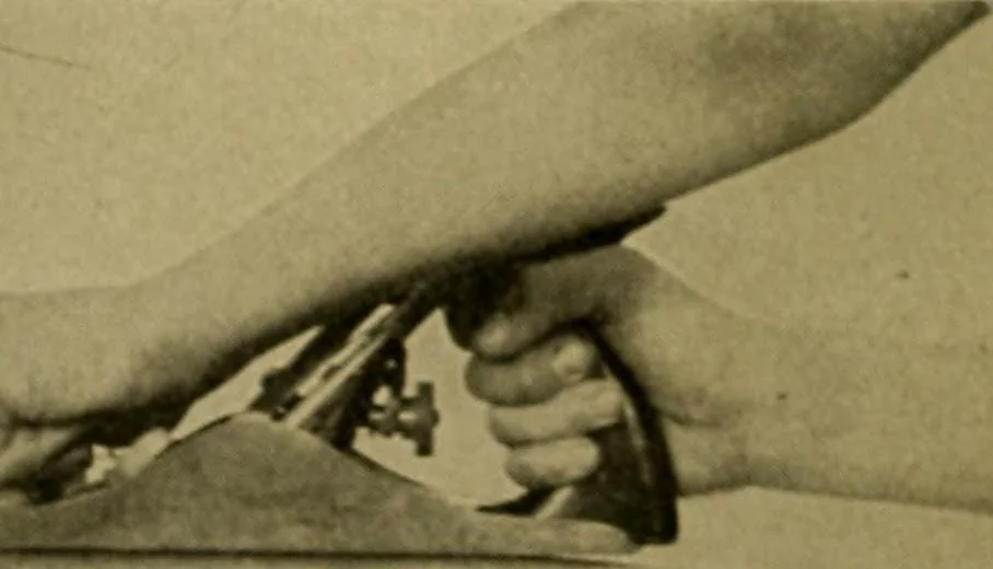 An illustration from Woodwork for the grades, for use in manual training classes; fully illustrated with three hundred half-tone engravings from actual shop practice, and many working drawings of educational shop problems, 1913, leaf 121