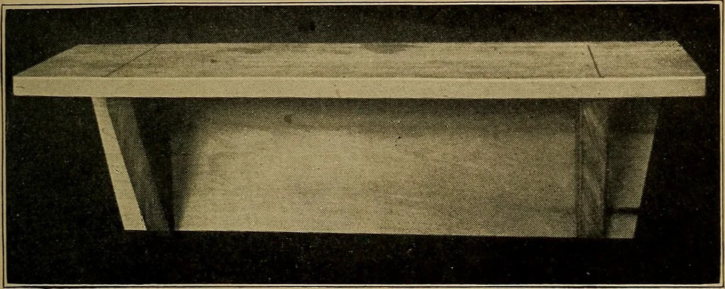 An illustration from Woodwork for the grades, for use in manual training classes; fully illustrated with three hundred half-tone engravings from actual shop practice, and many working drawings of educational shop problems, 1913, leaf 122