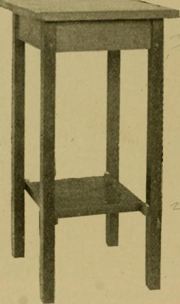 An illustration from Woodwork for the grades, for use in manual training classes; fully illustrated with three hundred half-tone engravings from actual shop practice, and many working drawings of educational shop problems, 1913, leaf 143