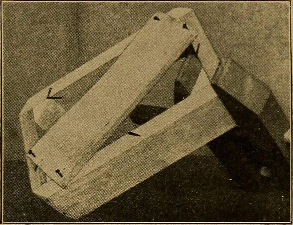 An illustration from Woodwork for the grades, for use in manual training classes; fully illustrated with three hundred half-tone engravings from actual shop practice, and many working drawings of educational shop problems, 1913, leaf 148