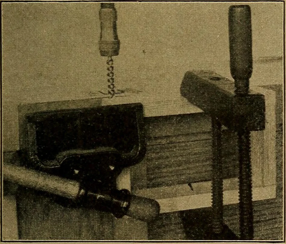 An illustration from Woodwork for the grades, for use in manual training classes; fully illustrated with three hundred half-tone engravings from actual shop practice, and many working drawings of educational shop problems, 1913, leaf 148
