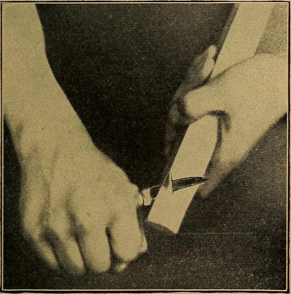 An illustration from Woodwork for the grades, for use in manual training classes; fully illustrated with three hundred half-tone engravings from actual shop practice, and many working drawings of educational shop problems, 1913, leaf 156