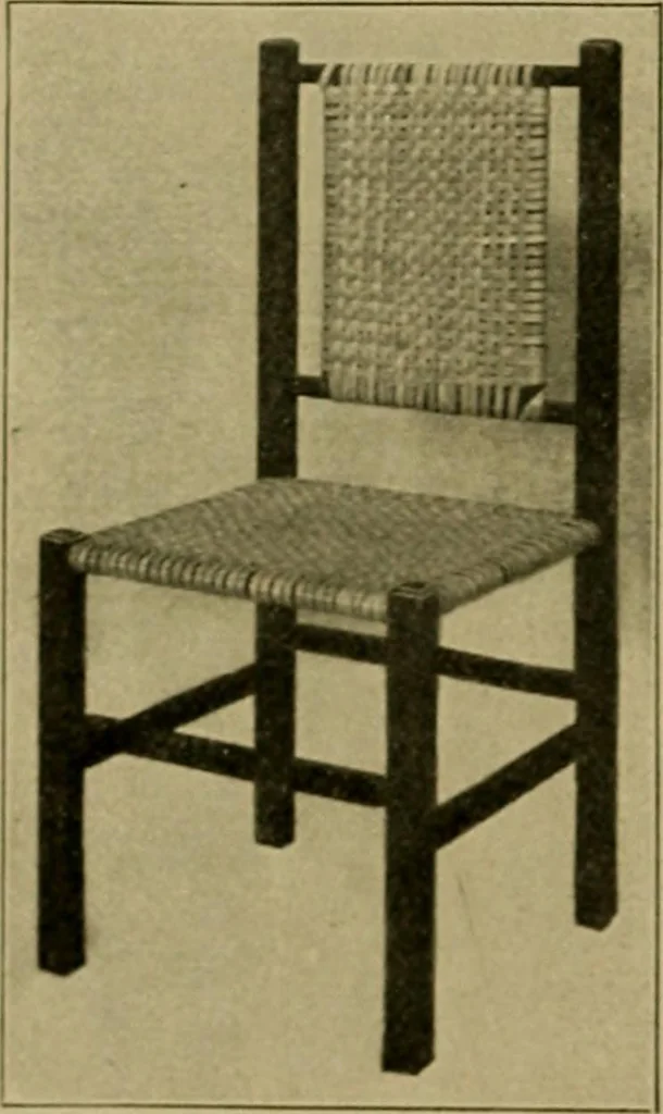An illustration from Woodwork for the grades, for use in manual training classes; fully illustrated with three hundred half-tone engravings from actual shop practice, and many working drawings of educational shop problems, 1913, leaf 189